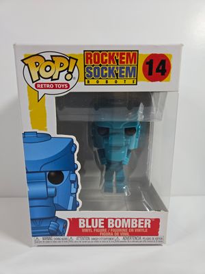 Funko Pop! Vinyl - Rock&#39;Em Sock&#39;Em 14: Blue Bomber (Robot)