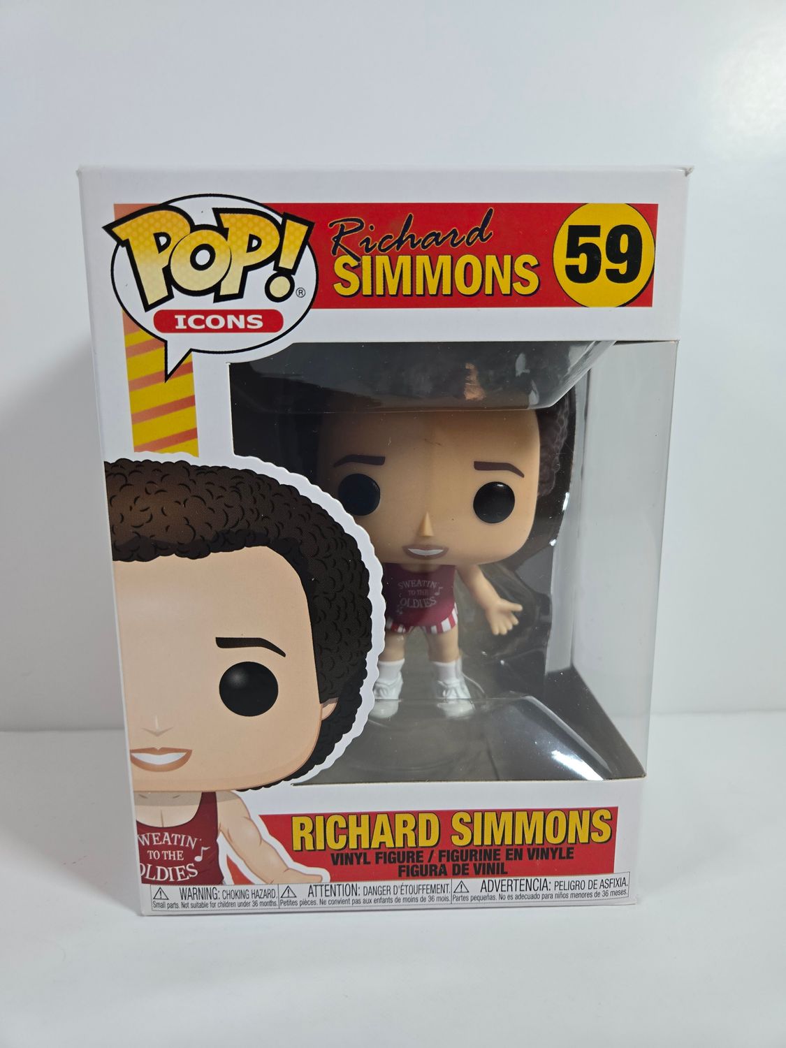 Funko Pop! Vinyl - Richard Simmons 59: Richard Simmons - vaulted