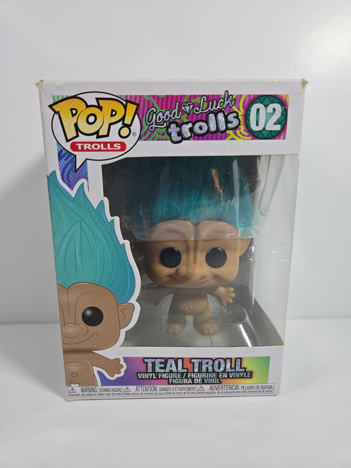 Funko Pop! Vinyl - Good Luck Trolls 02: Teal Troll