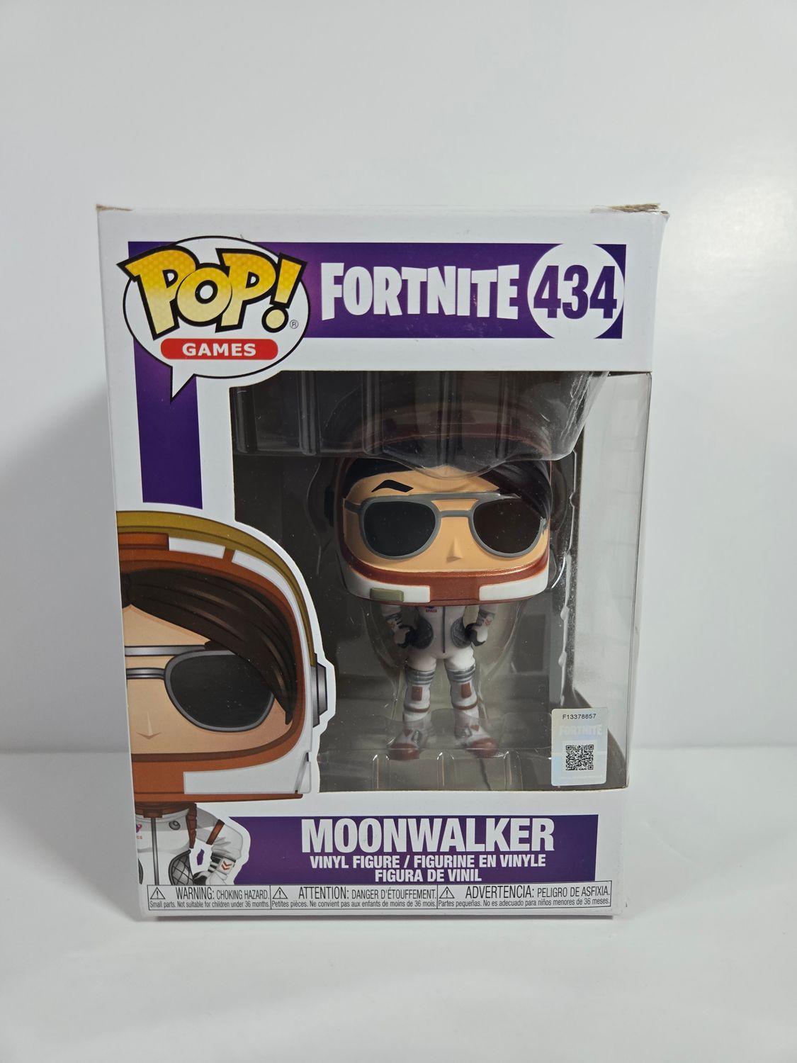 Funko Pop! Vinyl - Fortnite 434: Moonwalker - vaulted *damaged box*