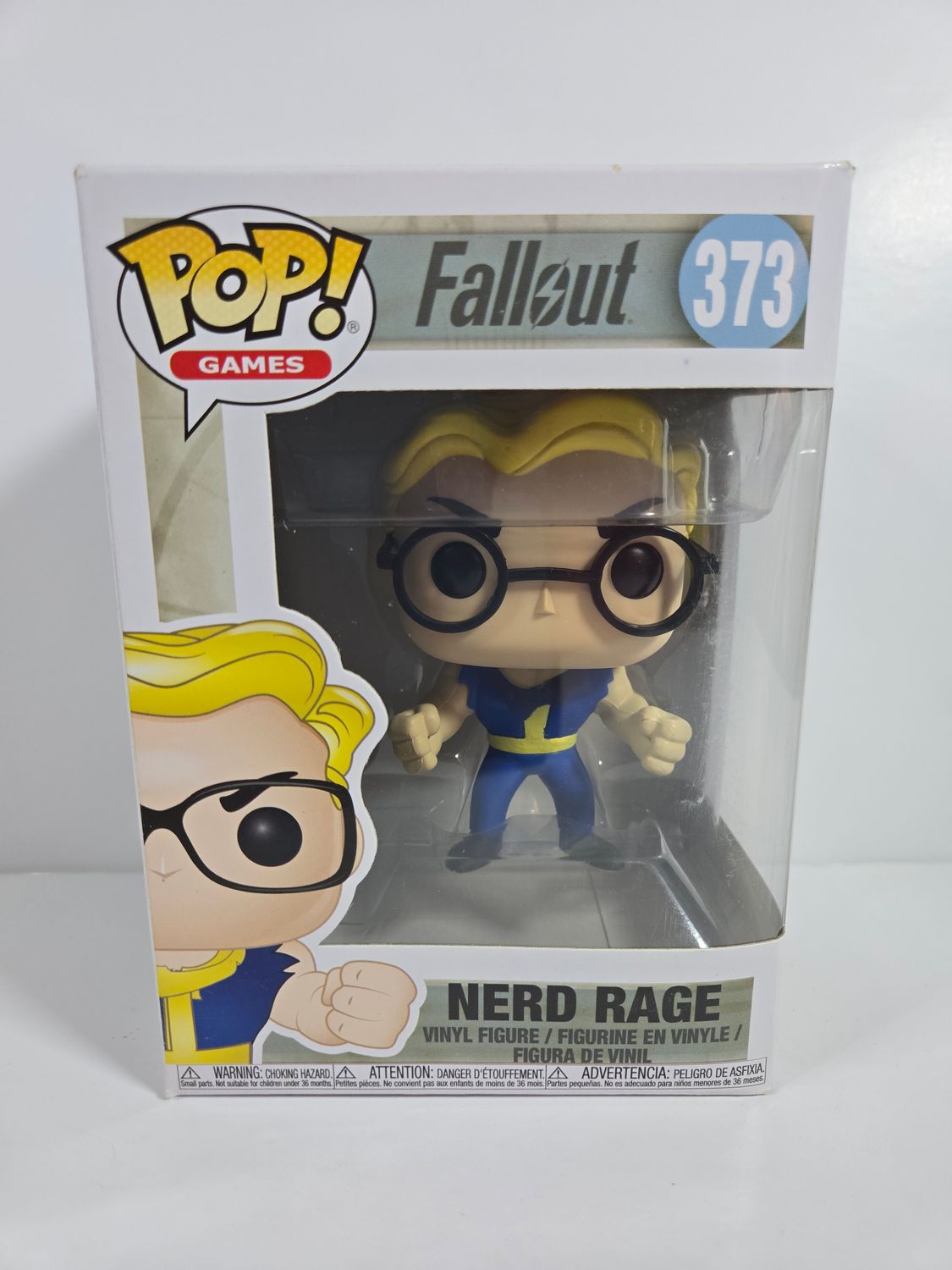 Funko Pop! Vinyl - Fallout 373: Vault Boy (Nerd Rage) - vaulted