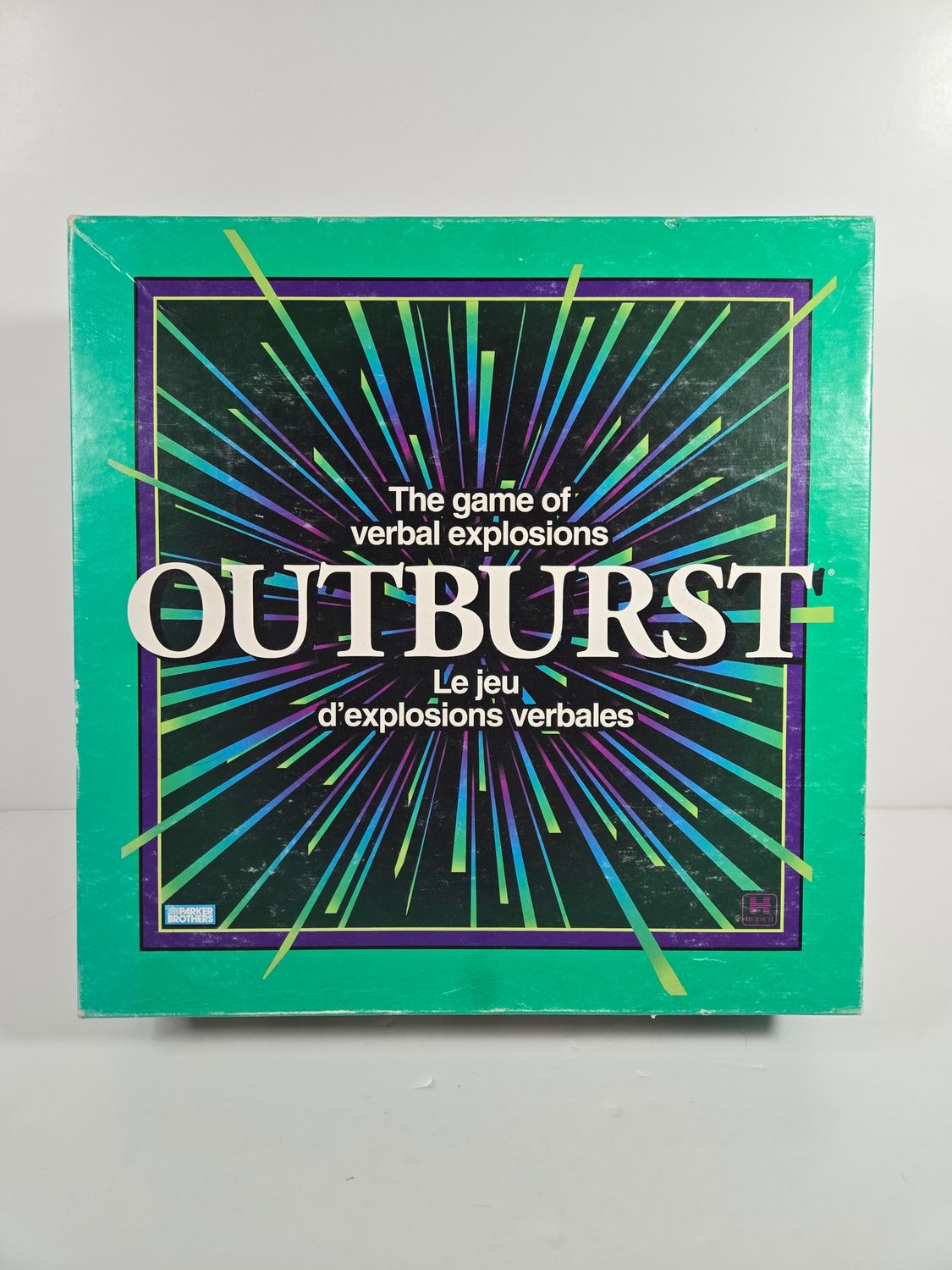 1994 Outburst by Parker Brothers - vintage trivia board game 100% complete &amp; bilingual (English/French)
