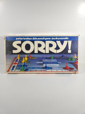 1974 SORRY! - Board Game Complete with replacement player tokens