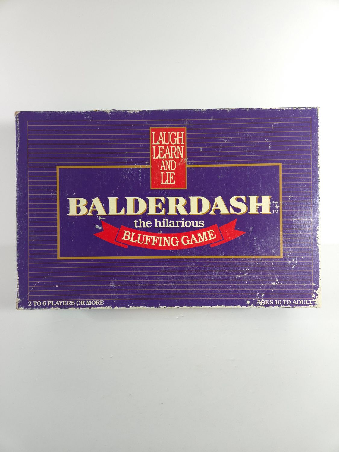 1984 Balderdash (the hilarious bluffing game) 1st Edition - Board Game Nearly Complete