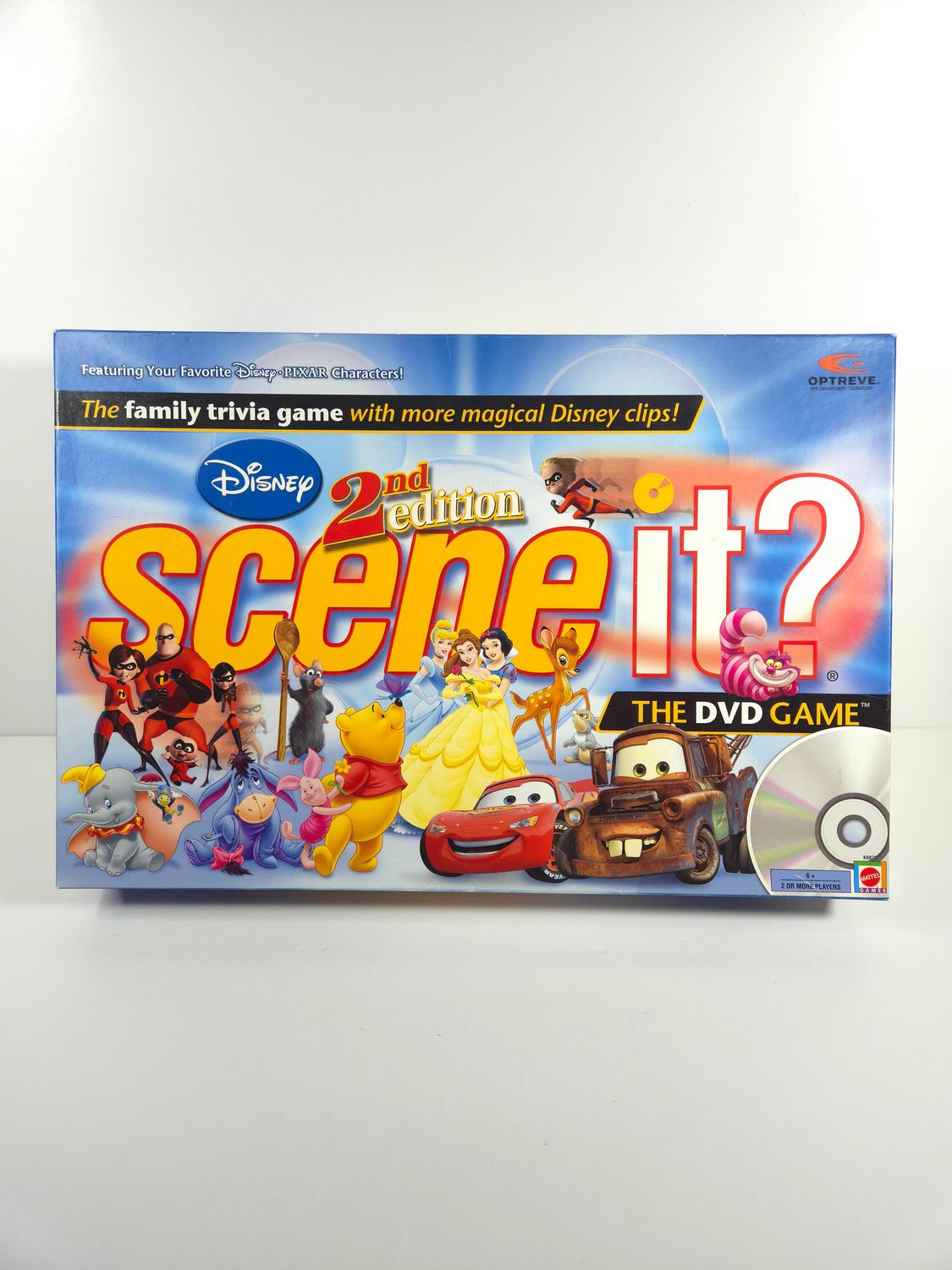 2007 Scene it? Disney Pixar (2nd Edition) - DVD Board Game Complete