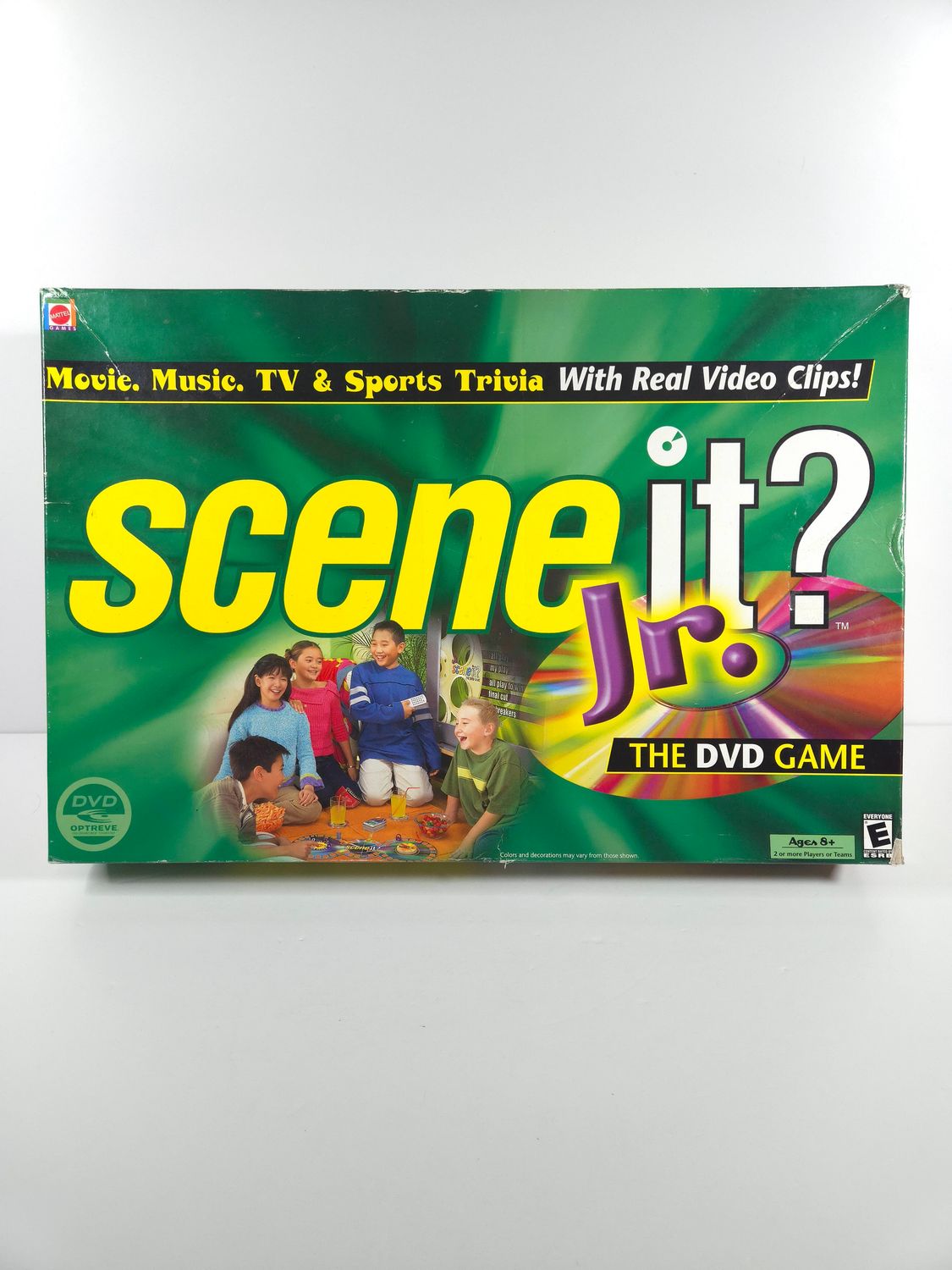 2004 Scene it? Jr. DVD (Movie, Music, TV &amp; Sports Trivia) - board game nearly complete
