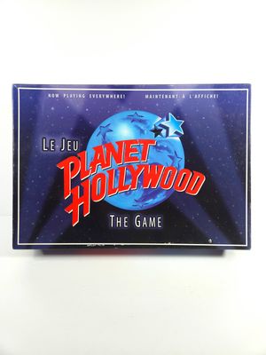 1997 Planet Hollywood - jeu de société vintage complet et fonctionnel (bilingue)