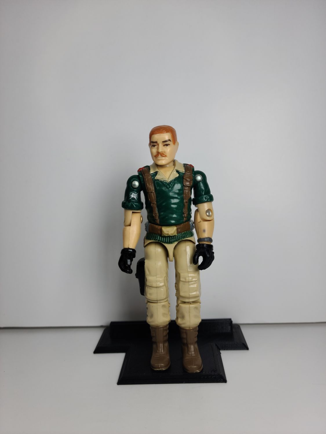 1985 Crankcase - vintage G.I. Joe action figure Hasbro