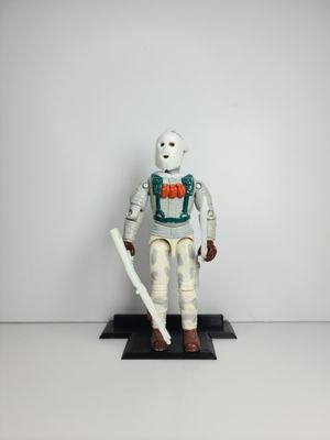 1993 Frostbite with 3 accessories - vintage G.I. Joe action figure Hasbro