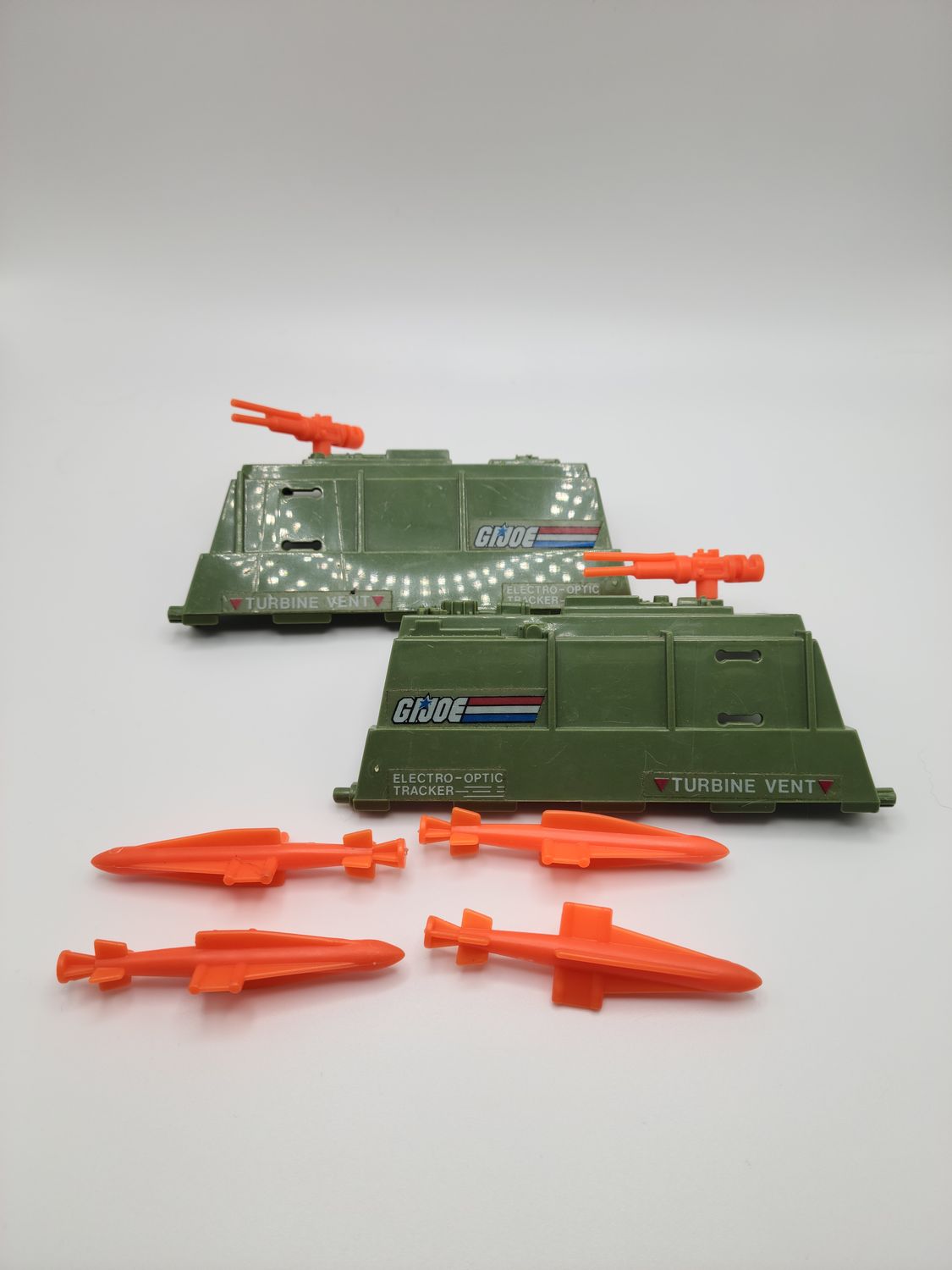Replacement parts for the 1986 H.A.V.O.C. vintage G.I. Joe accessories from Hasbro