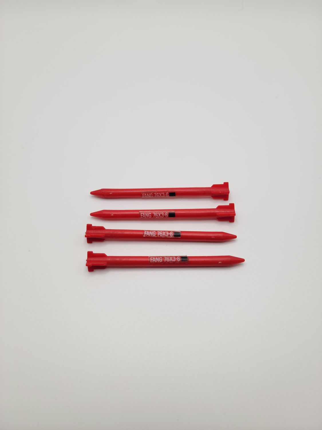 1983 F.A.N.G. Replacement parts: 4 missiles - G.I. Joe Hasbro