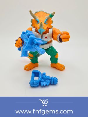 1990 Triceraton Complete - Teenage Mutant Ninja Turtles (TMNT) Vintage Action Figure