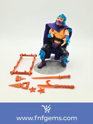 1988 Shredder Complet - figurine vintage des Tortues ninjas TMNT