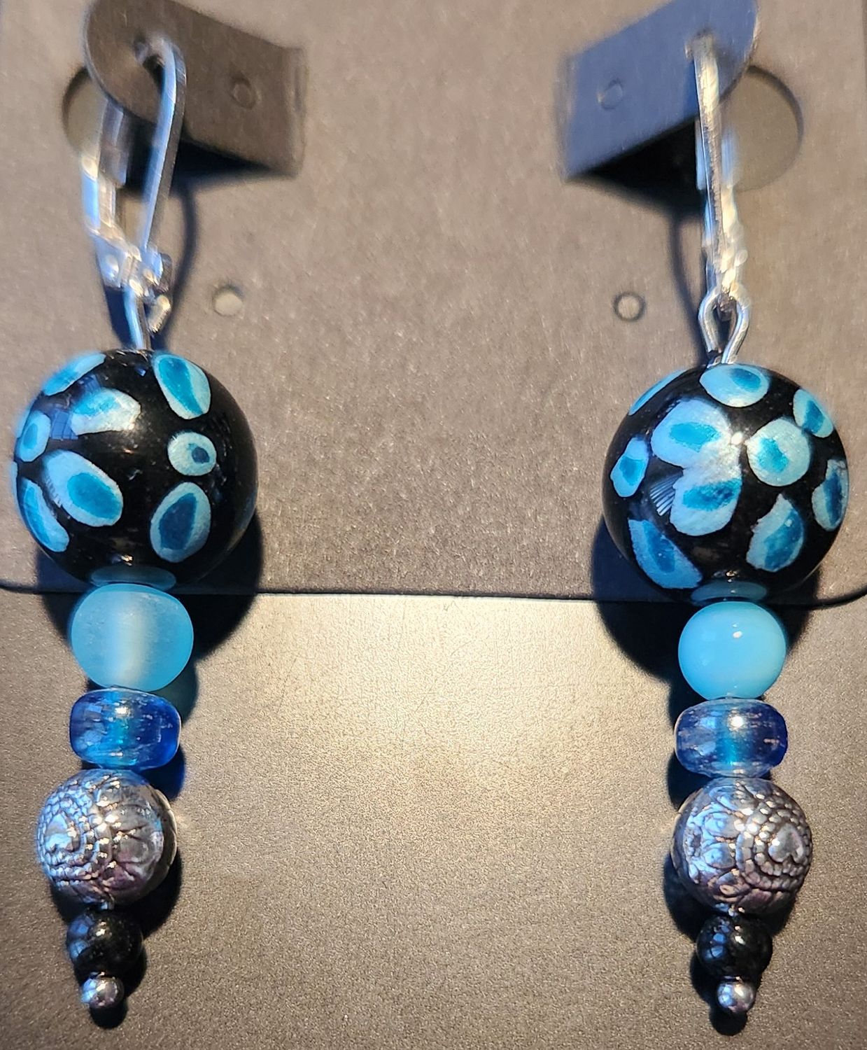 Medium lampwork Earrings
