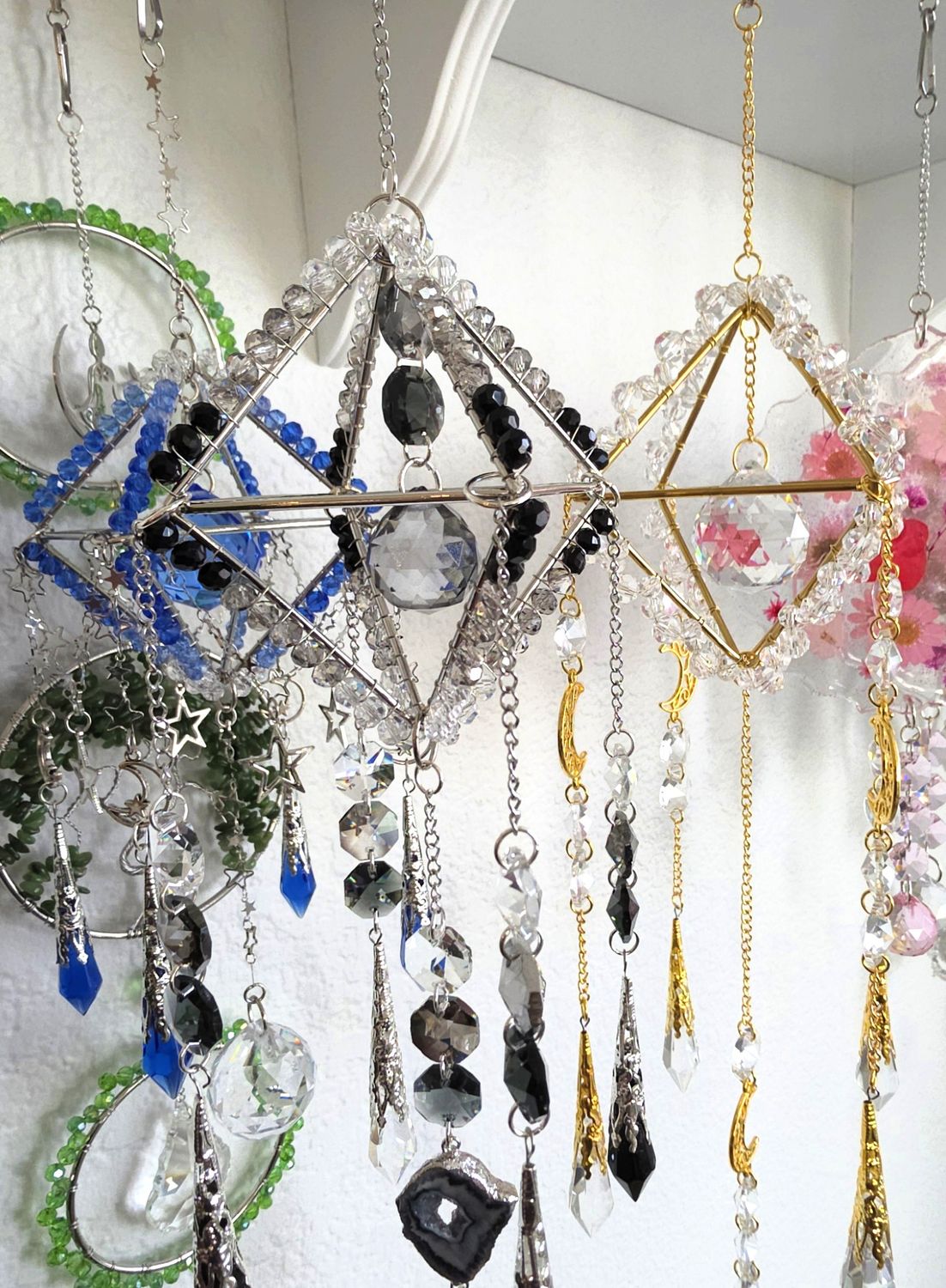 Double Pyramid Suncatcher