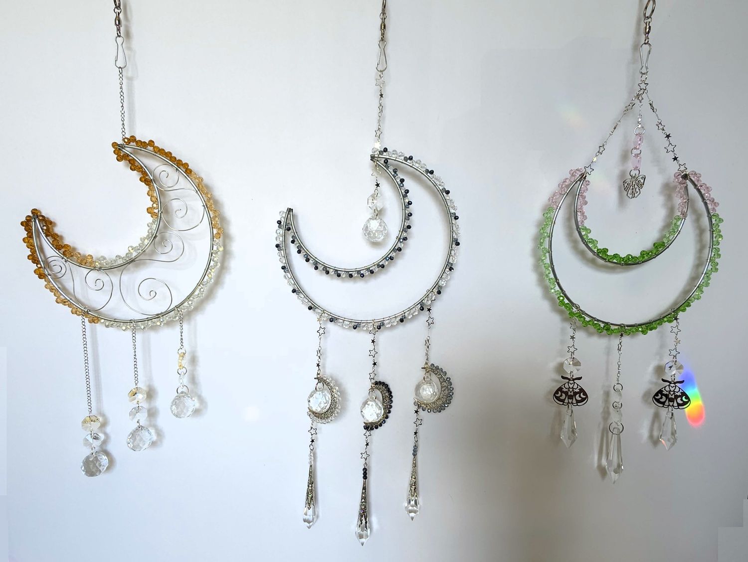 Crescent Moon Suncatcher