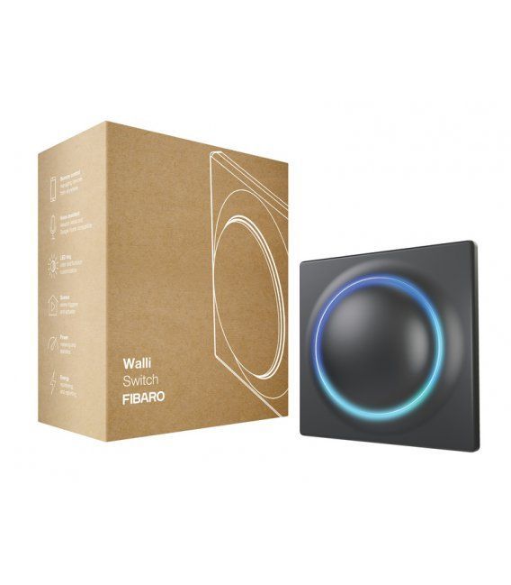 Fibaro Walli Switch (Black)