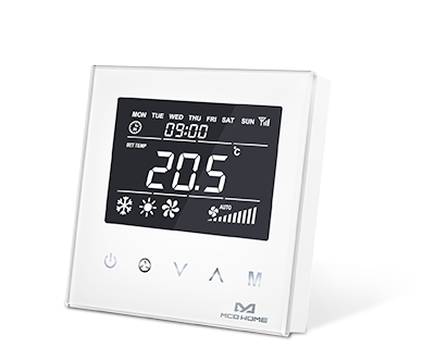 MCOHome Fan Coil Thermostat (220 V) MH8-FC