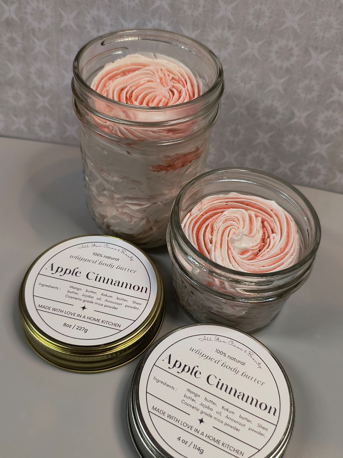 Whipped Body Butter| 8oz | Apple Cinnamon