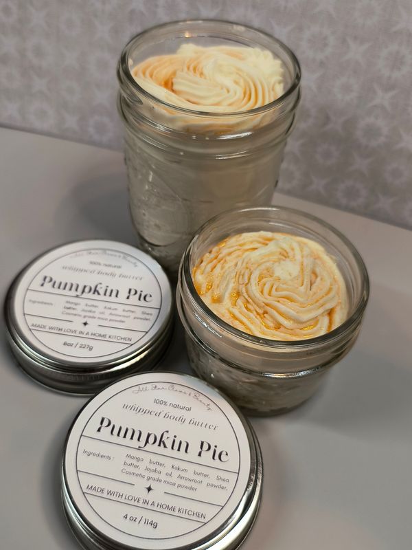 Whipped Body Butter|8oz | Pumpkin Pie 