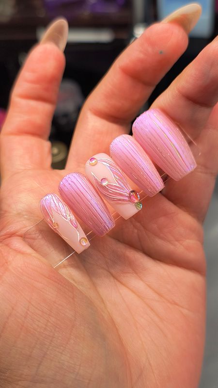 3D| Textured| Mermaid| Chrome| Cat Eye| Summer| Gel Press ons