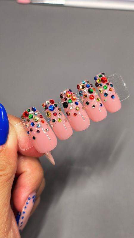 Mixed| Rhinestones| Ombre| Disco Gel| Gel Press ons