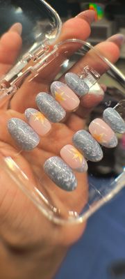 Pearlescent| Swirl| French Tip| Floral| Gel Press ons