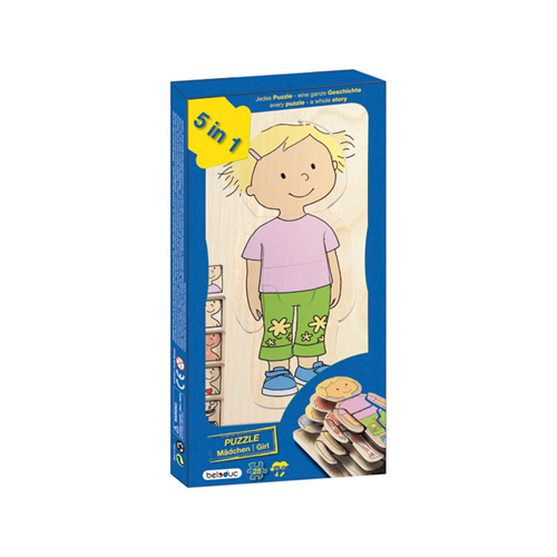 5 IN 1 BODY PUZZLE GIRL
