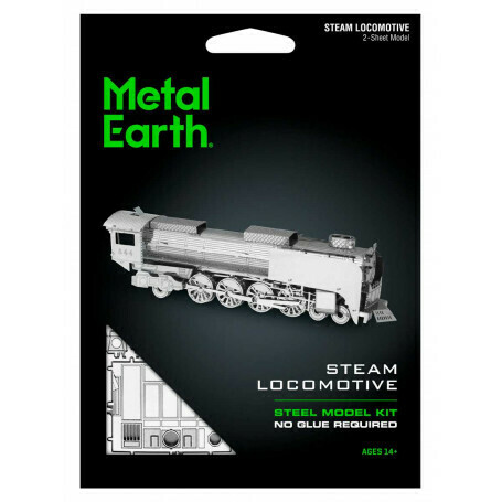 METAL EARTH 3D MODEL: STEAM LOCOMOTIVE