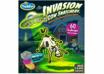 INVASION OF THE COW SNATCHERS - Magnetic Logic Game