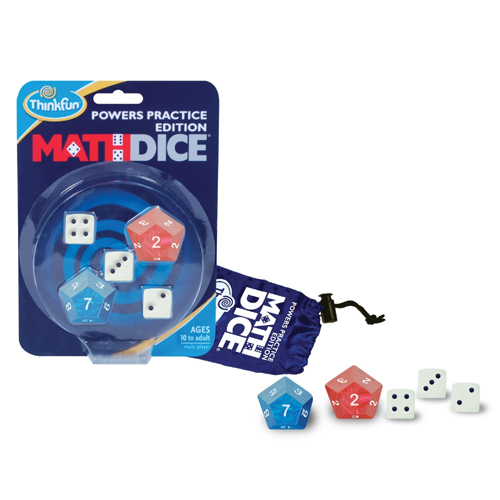 MATH DICE POWERS PRACTICE ED