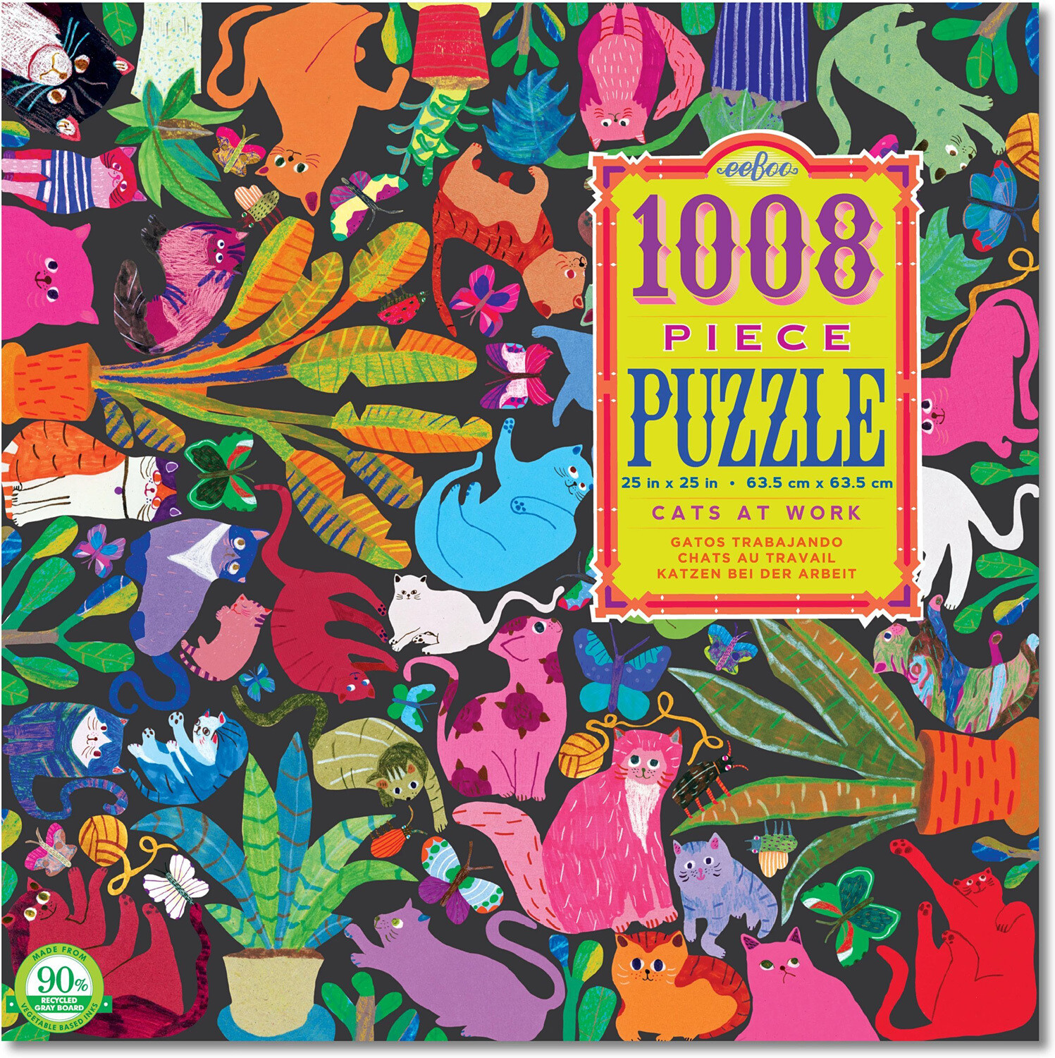 CATS AT WORK JIGSAW PUZZLE
