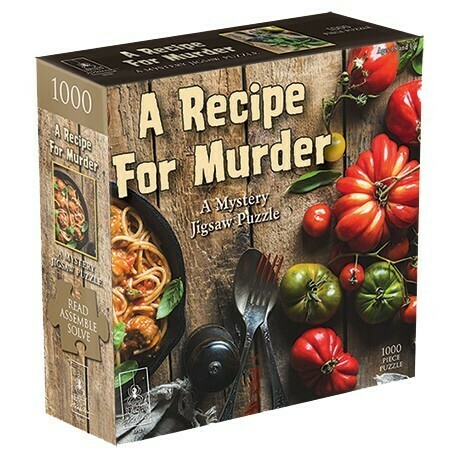 A RECIPE FOR MURDER MYSTERY JIGSAW