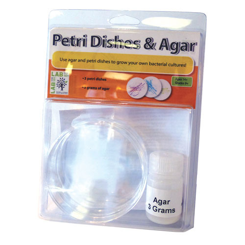 PETRI DISHES WITH AGAR