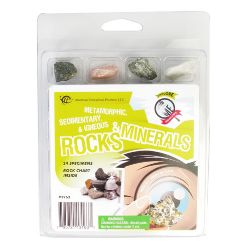 EXPLORE WITH ME ROCKS &amp; MINERALS KIT