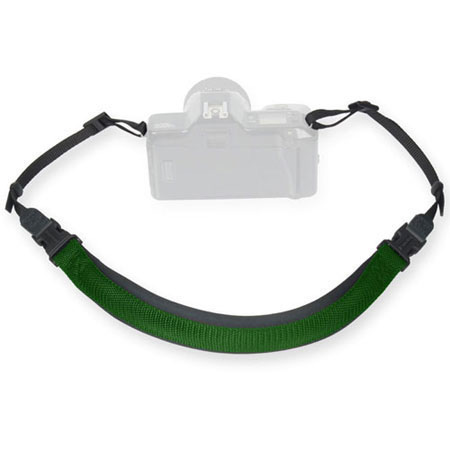 OPTECH EZ COMFORT BINOCULAR STRAP FOREST GREEN