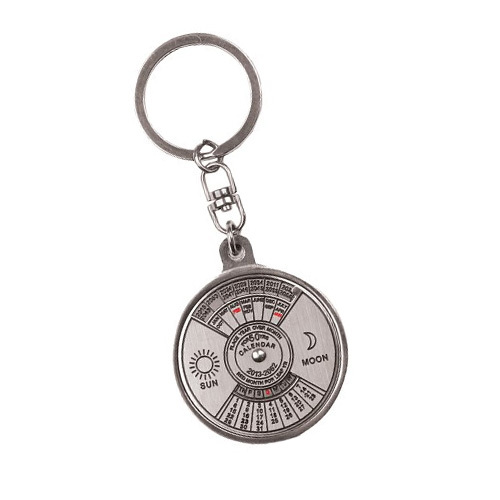 50-YEAR CALENDAR KEYRING