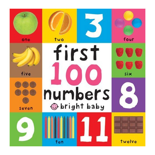 FIRST 100 NUMBERS BRIGHT BABY