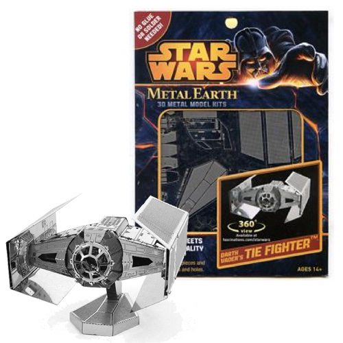 METAL EARTH 3D MODEL: STAR WARS DARTH VADER&#39;S TIE FIGHTER