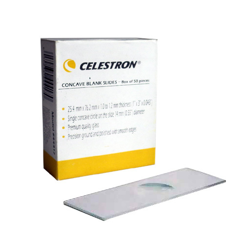 MICROSCOPE SLIDES - CONCAVE (WELL)