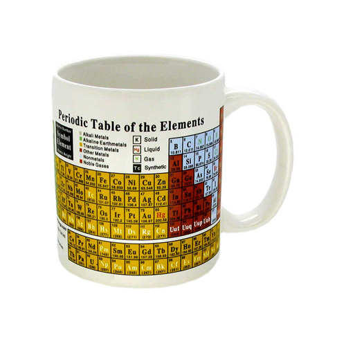 PERIODIC TABLE COFFEE MUG