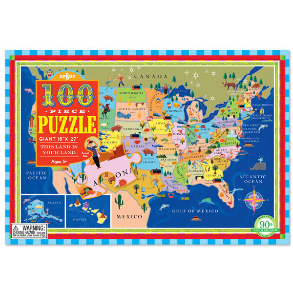 THIS LAND YOUR LAND 100 PIECE PUZZLE