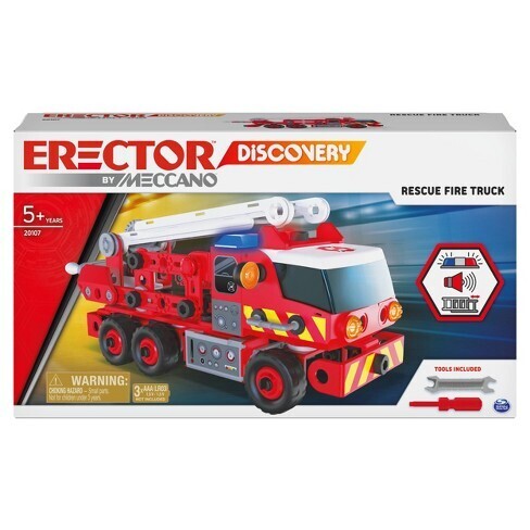 ERECTOR RESCUE FIRE TRUCK
