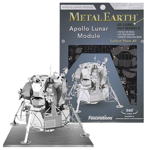 METAL EARTH 3D MODEL: APOLLO LUNAR LANDER