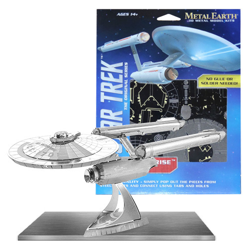 METAL EARTH 3D MODEL: STAR TREK USS ENTERPRISE