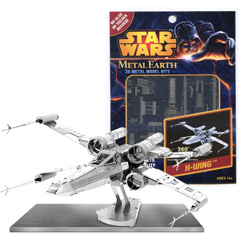 METAL EARTH 3D MODEL: STAR WARS X-WING FIGHTER