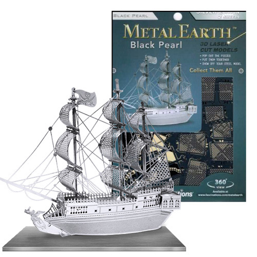 METAL EARTH 3D MODEL: THE BLACK PEARL
