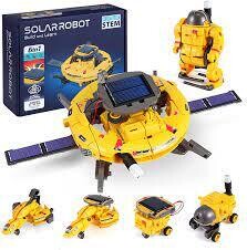 6-IN-1 SOLAR ROBOT BUILDING KIT