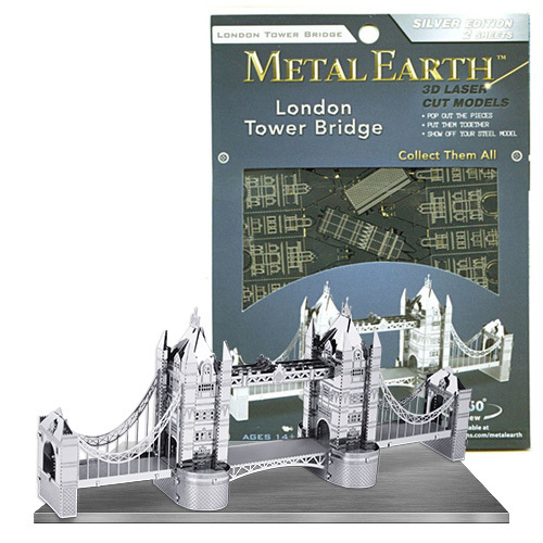 METAL EARTH 3D MODEL: LONDON TOWER BRIDGE