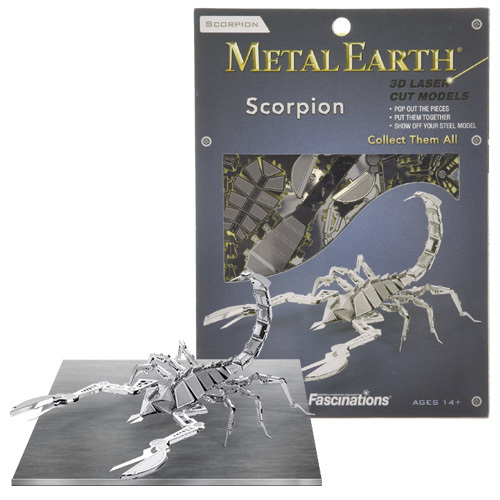 METAL EARTH 3D MODEL: SCORPION